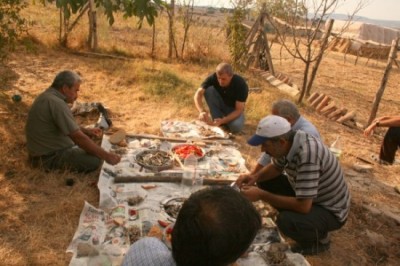 BAYRAMİÇ KÖYÜNDE BALIK ZİYAFETİ